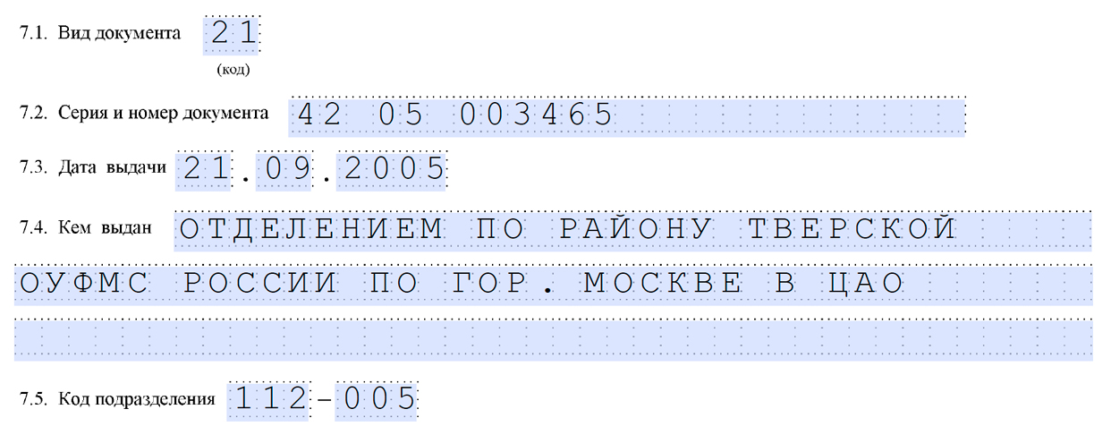 Заявление о регистрации ИП | Я люблю ИП